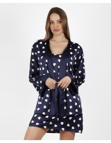 ADMAS CLASSIC Bata Love Heart para Mujer