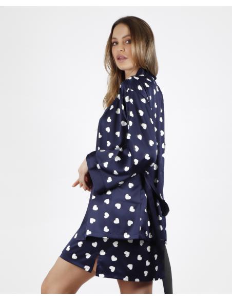 ADMAS CLASSIC Bata Love Heart para Mujer