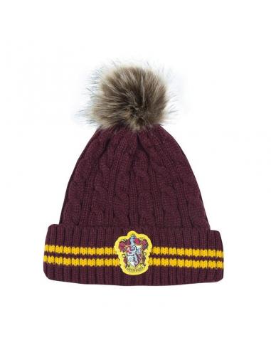 Cinereplicas, Gorro de lana con pompón Gryffindor Harry Potter |RDEV|