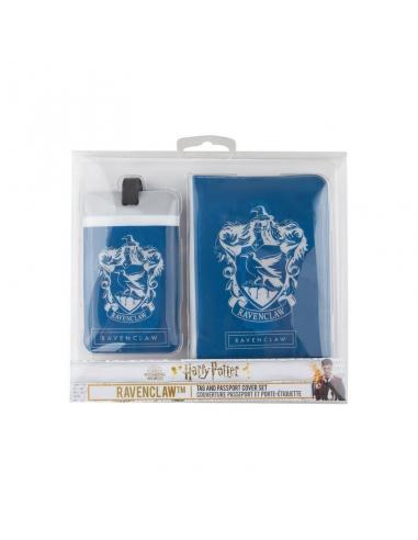 Cinereplicas, Etiqueta De Equipaje Y Funda De Pasaporte Ravenclaw De Harry Potter