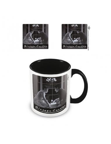 Pyramid International, Taza desayuno color Dieciséis Velas Deseo negra