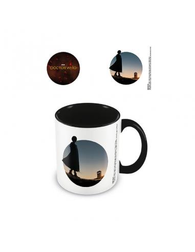 Pyramid International, Taza desayuno color Doctor Who Amanecer negra