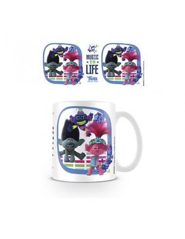 Pyramid International, Taza desayuno Trolls World Tour Music is Life