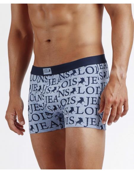 LOIS Calzoncillo/Bóxer Letras para Hombre, (Caja de 2 unidades)