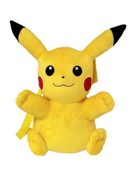 Mochila peluche 35cm Pikachu de Pokemon