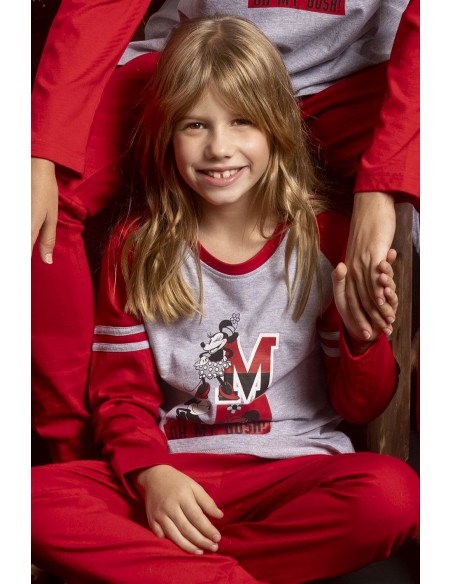 DISNEY Pijama Manga Larga Oh My Gosh para Niña