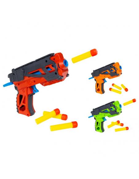 Globo, Pistola con 4 balas