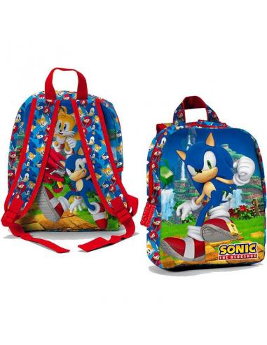 Mochila pequeña 27cm de Sonic