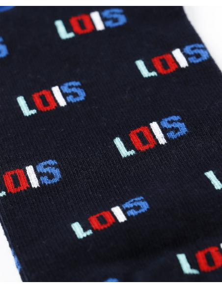 LOIS Calcetín Tobillero Lois Earth para Hombre, (Caja de 6 unidades)