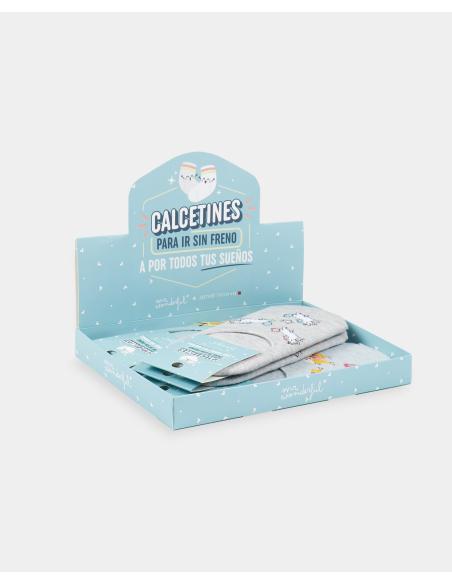 MR WONDERFUL Calcetines Invisibles para Mujer, (Caja de 6 pares)