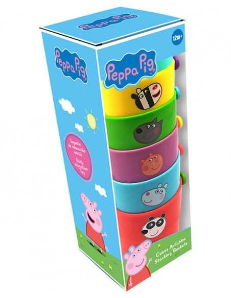Cubos Apilables de Peppa Pig