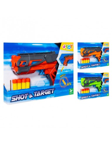 Globo, Pistola con 4 balas 1