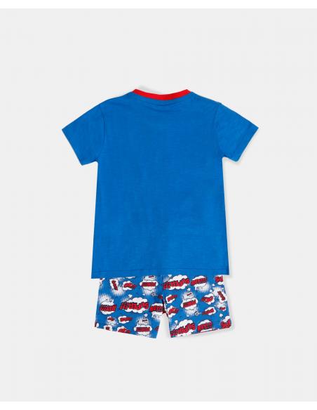 DIVER Pijama Manga Corta Super Dad para Niño