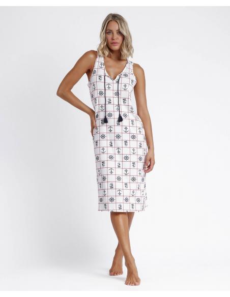 ADMAS Camisola Tirantes Sailor para Mujer