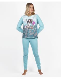 SANTORO GORJUSS Pijama Manga Larga Curiosity para Mujer