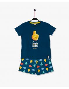 MR WONDERFUL Pijama Manga Corta Lo Más para Niño