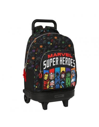 Mochila grande reforzadacon ruedas compact extraibles 45cm de Avengers &#39;Super Heroes&#39;