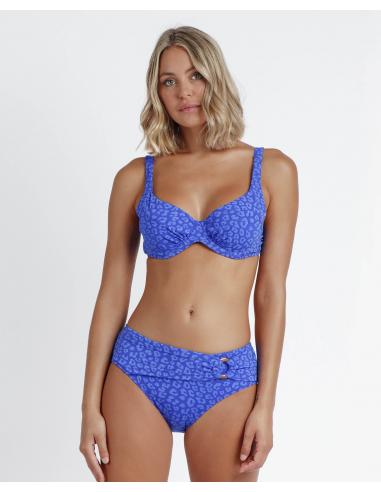 ADMAS Bikini Aro Leopard para Mujer
