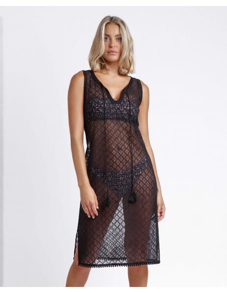 Vestido Sin Mangas Basic para Mujer