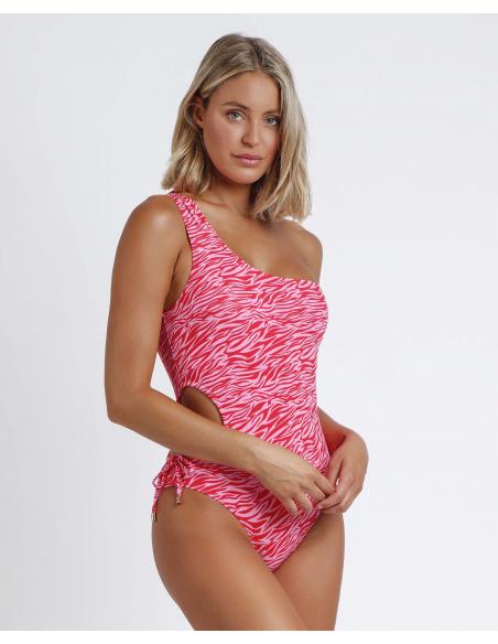 ADMAS Bañador Copa Zebra Colours para Mujer