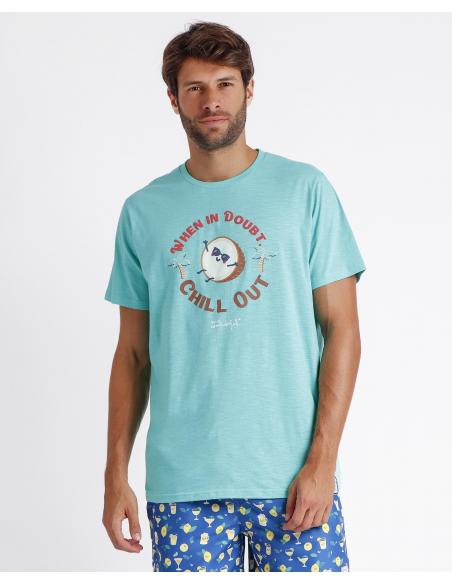 MR WONDERFUL Camiseta Cocos para Hombre