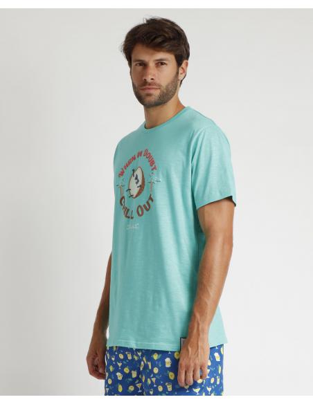 MR WONDERFUL Camiseta Cocos para Hombre