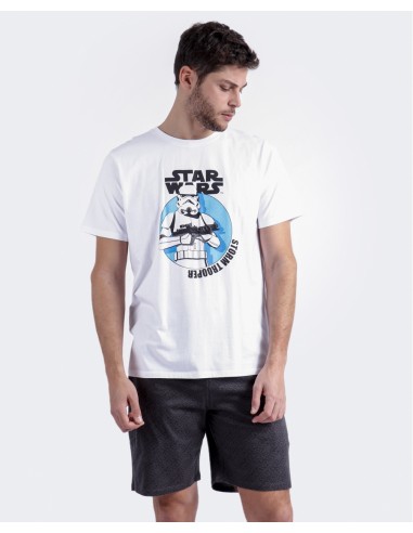 pijama premium hombre star wars stormtrooper