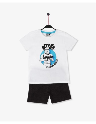 STAR WARS Pijama Manga Corta Stormtrooper para Niño