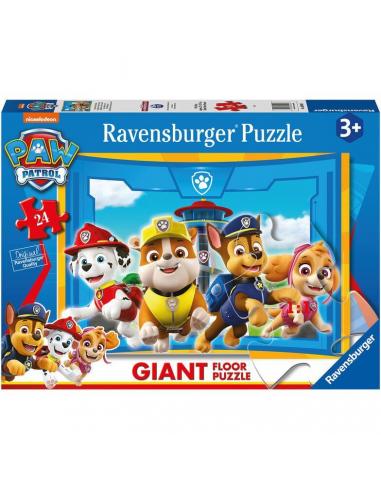Ravensburger,Puzzle gigante 70x50cm 24 piezas de Paw Patrol La Patrulla Canina