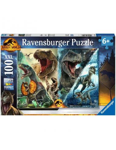 Ravensburger, Puzzle XXL 49x36cm 100 piezas de Jurassic World