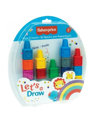 Ceras colores 13 piezas de Fisher Price