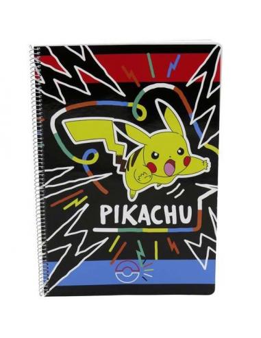Libreta A4 80 hojas de Pokemon 'Colorful'