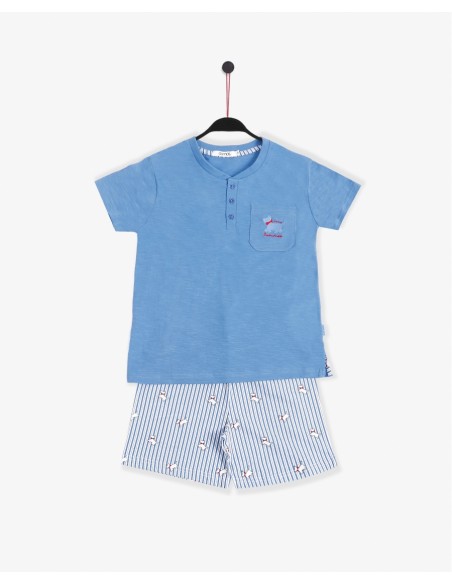 ADMAS Pijama Manga Corta Lou Lou Summer para Niño 2