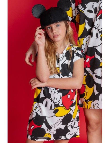 DISNEY Camisola Manga Corta Big Mickey para Niña