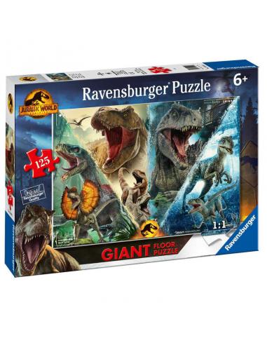 Ravensburger, Puzzle gigante 69x49cm 125 piezzas de Jurassic World