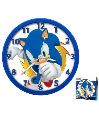 Reloj pared 25cm de Sonic
