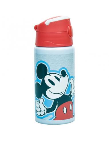 Botella cantimplora aluminio 500ml de Mickey Mouse
