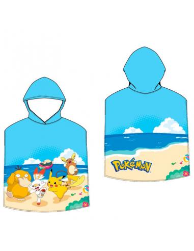 Poncho toalla playa microfibra de Pokemon