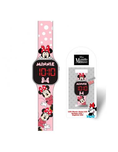 Reloj led pulsera de Minnie Mouse