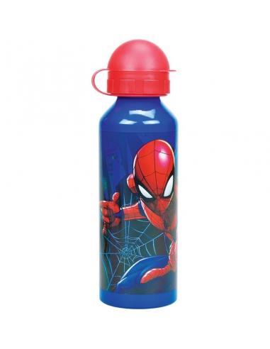 Botella cantimplora aluminio 520ml de Spiderman