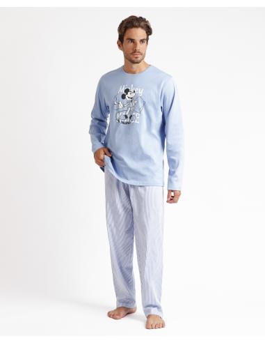 DISNEY Pijama Manga Larga Mickey Little Dreamer para Hombre