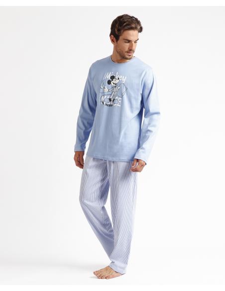 DISNEY Pijama Manga Larga Mickey Little Dreamer para Hombre