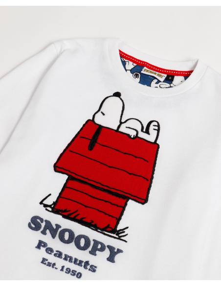 PEANUTS Pijama Manga Larga Snoopy Home para Niña