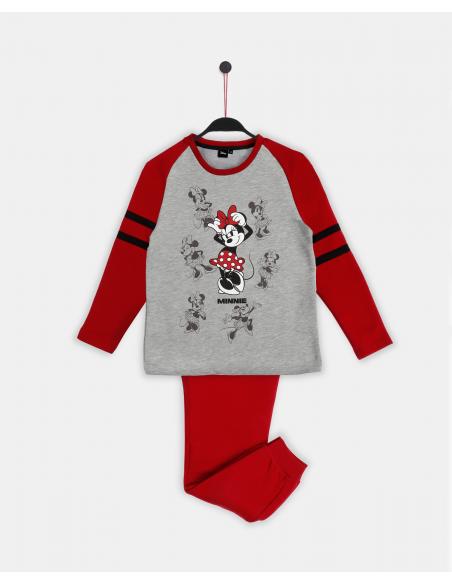 DISNEY Pijama  Manga Larga Minnie Shadows para Niña