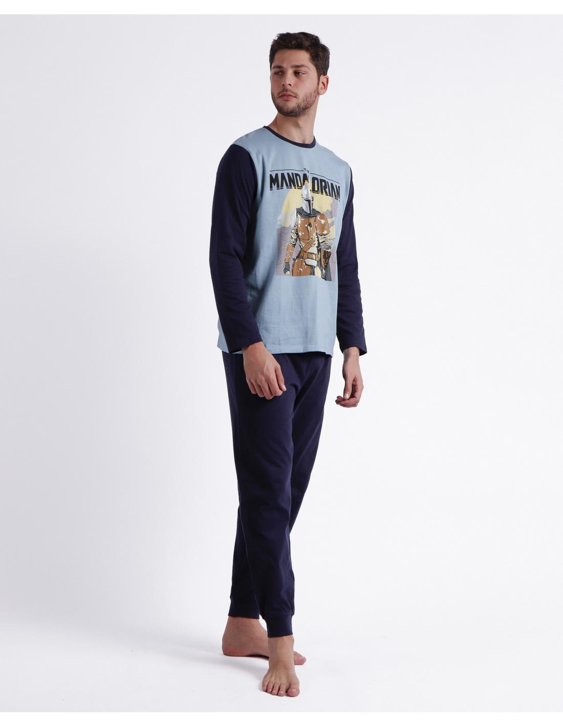 Pijama STAR WARS Manga Larga Big Mando para Hombre Env o GRATIS