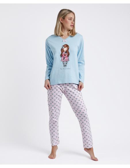 SANTORO GORJUSS Pijama Manga Larga Nutcracker para Mujer