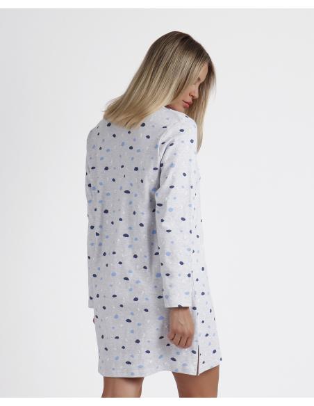 ADMAS Camisola Manga Larga Cloudy Nights para Mujer