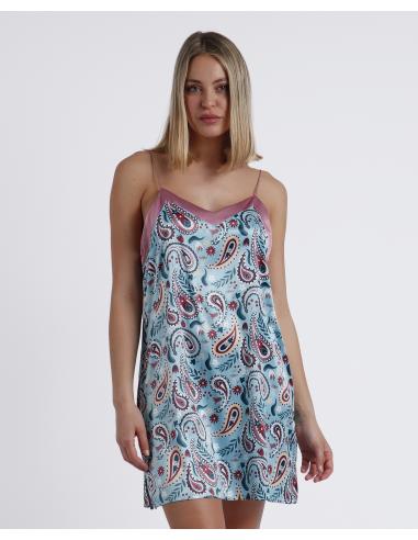 ADMAS GARDEN Camisola Tirantes Water Paisley para Mujer