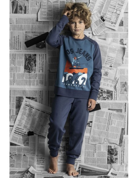 LOIS Pijama Manga Larga Ranglan XGames para Niño