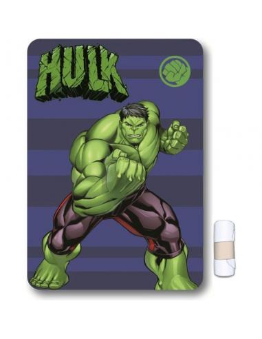 Manta polar 100x140cm de Avengers Hulk